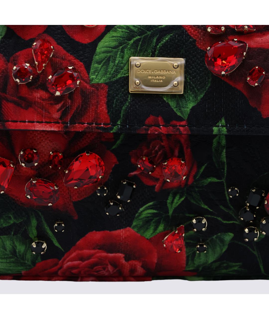 DOLCE&GABBANA Мульти хлопковая сумка тоут, фото 4