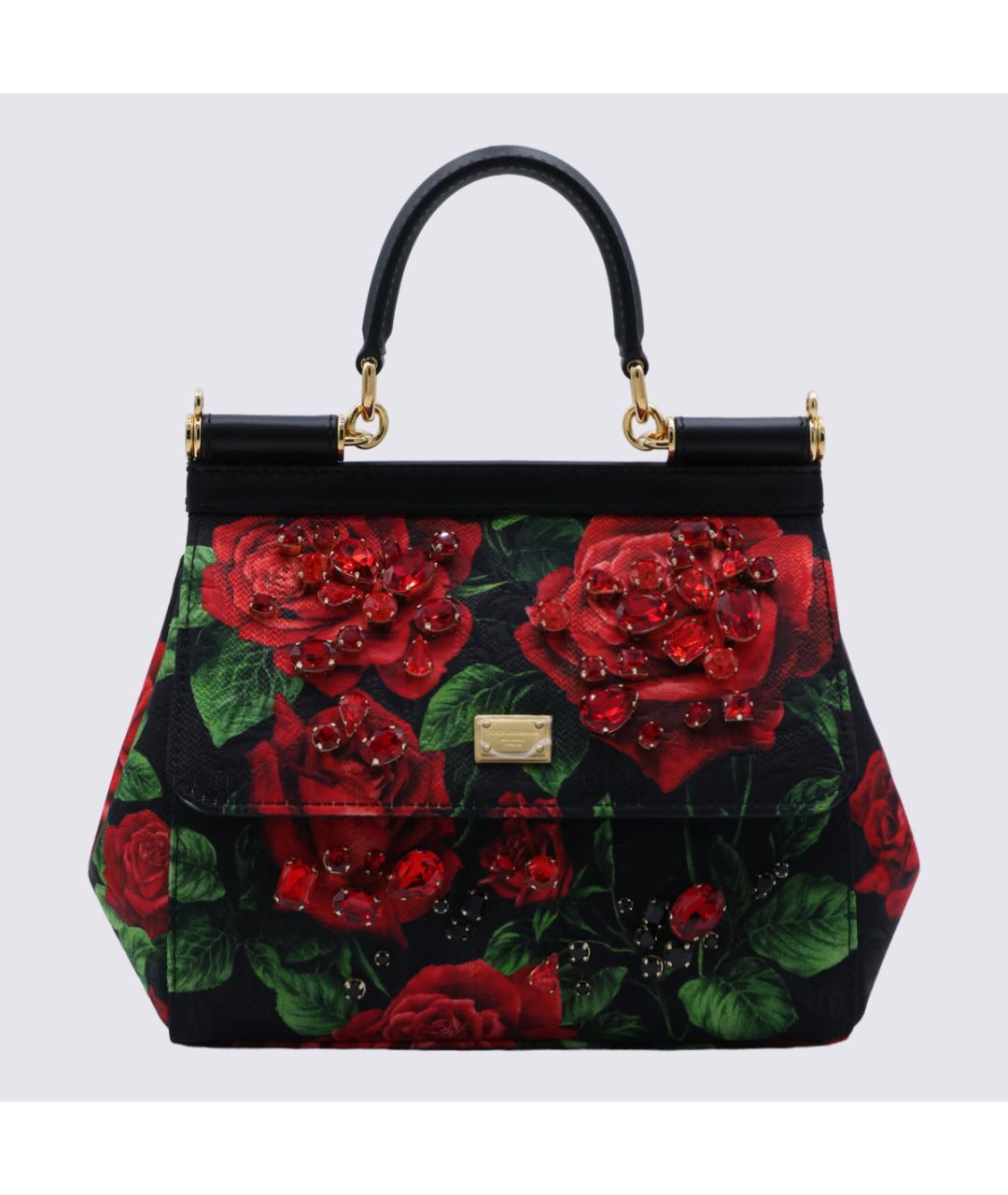DOLCE&GABBANA Мульти хлопковая сумка тоут, фото 5