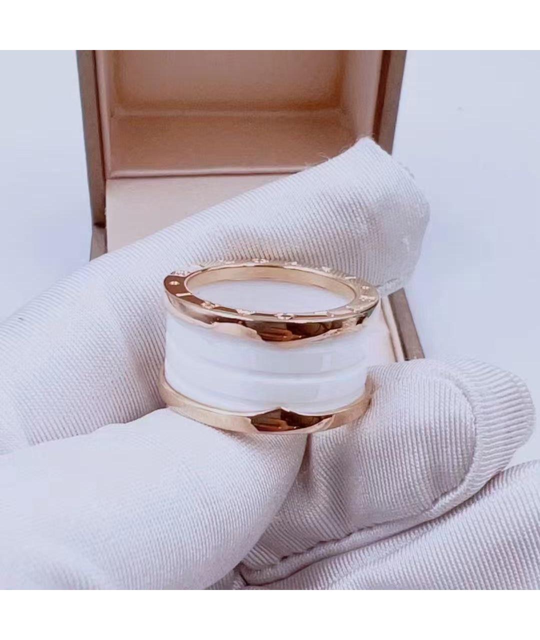BVLGARI Золотое кольцо из розового золота, фото 5