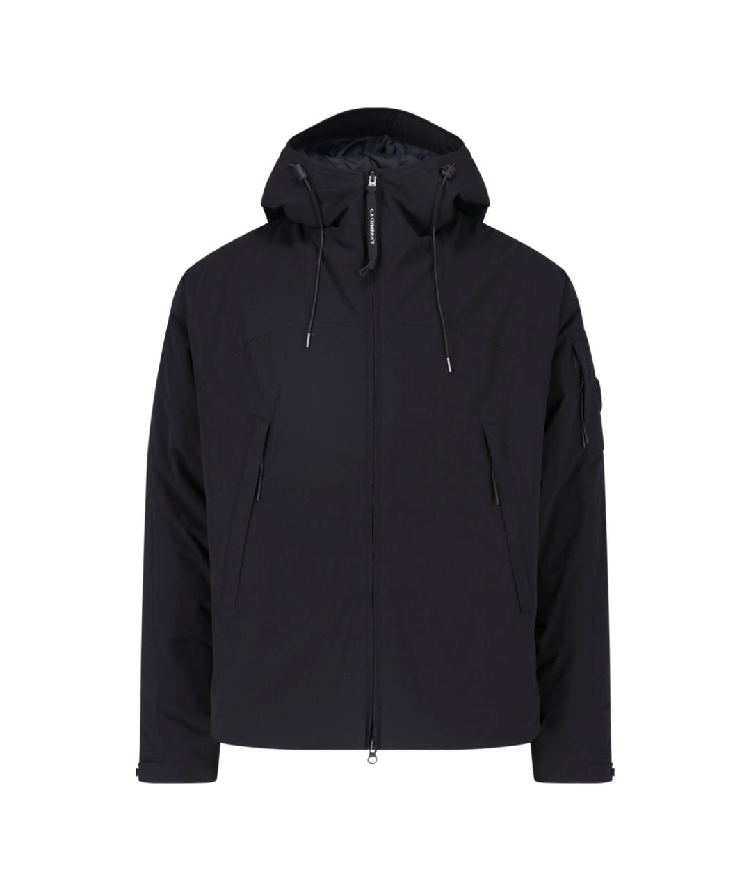 CP COMPANY Черная полиэстеровая куртка, фото 1
