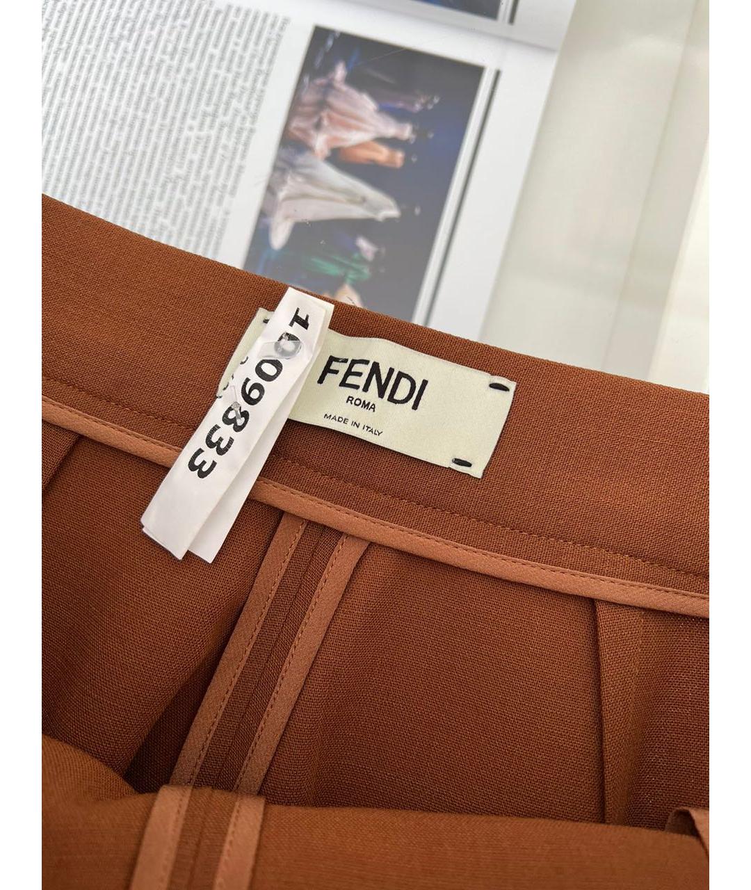 FENDI Брюки широкие, фото 6