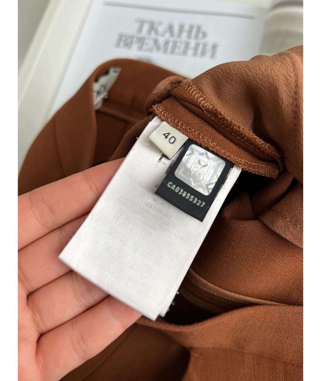 FENDI Брюки широкие, фото 7