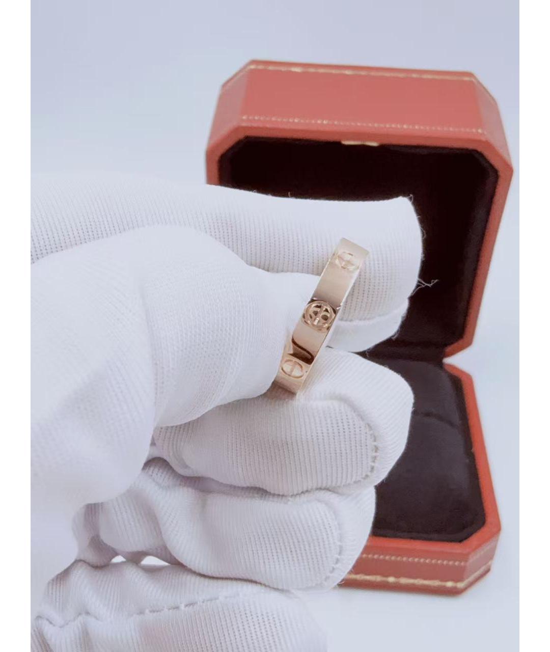 CARTIER Золотое кольцо из розового золота, фото 3