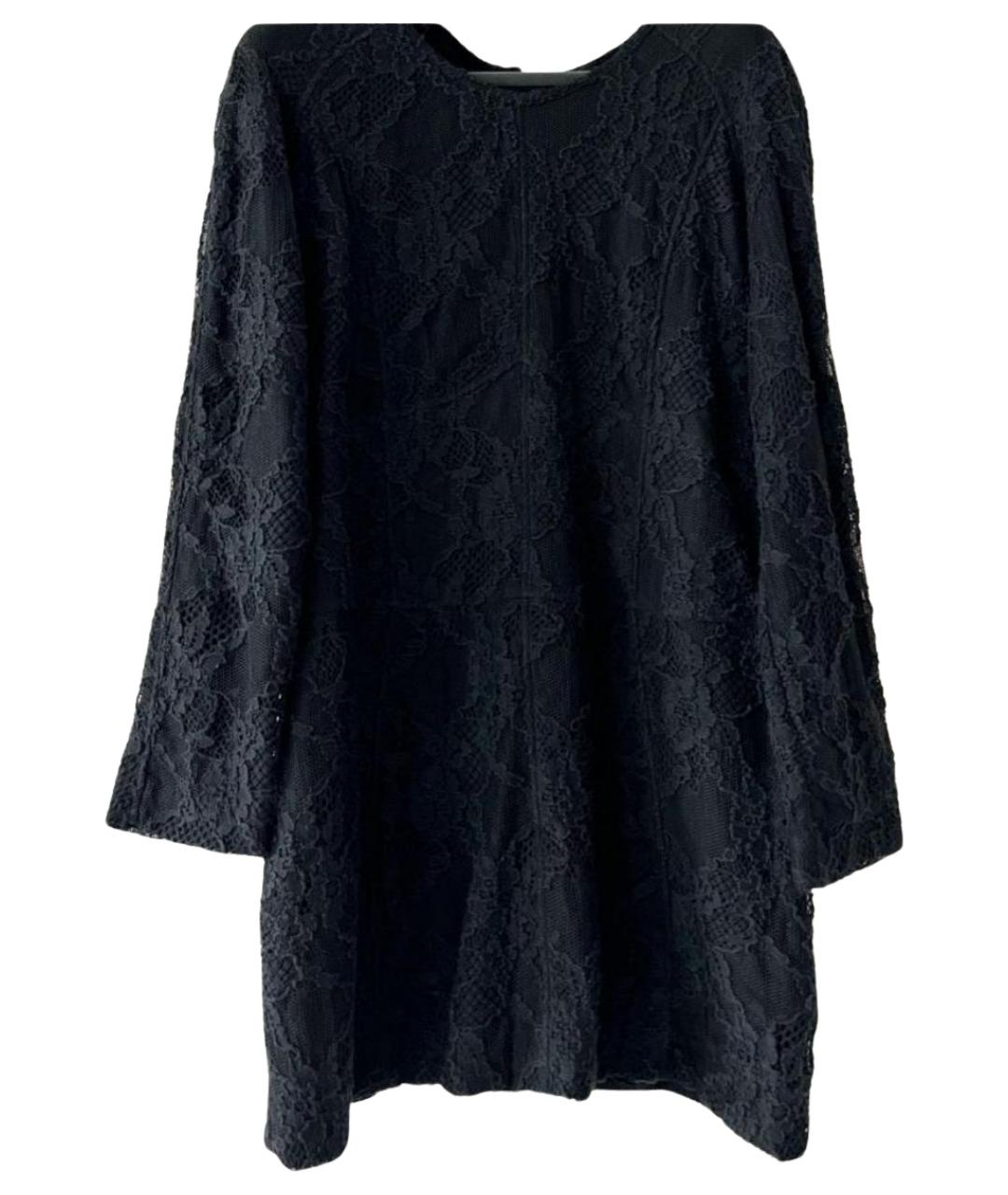 BURBERRY Черное хлопковое платье, фото 1