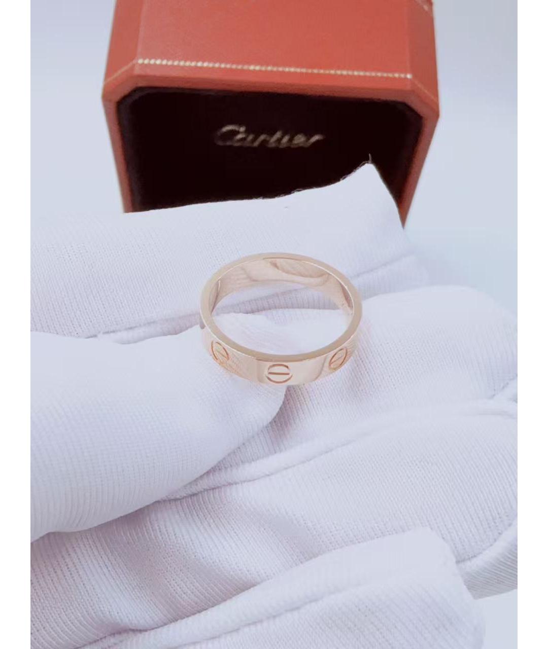 CARTIER Золотое кольцо из розового золота, фото 4