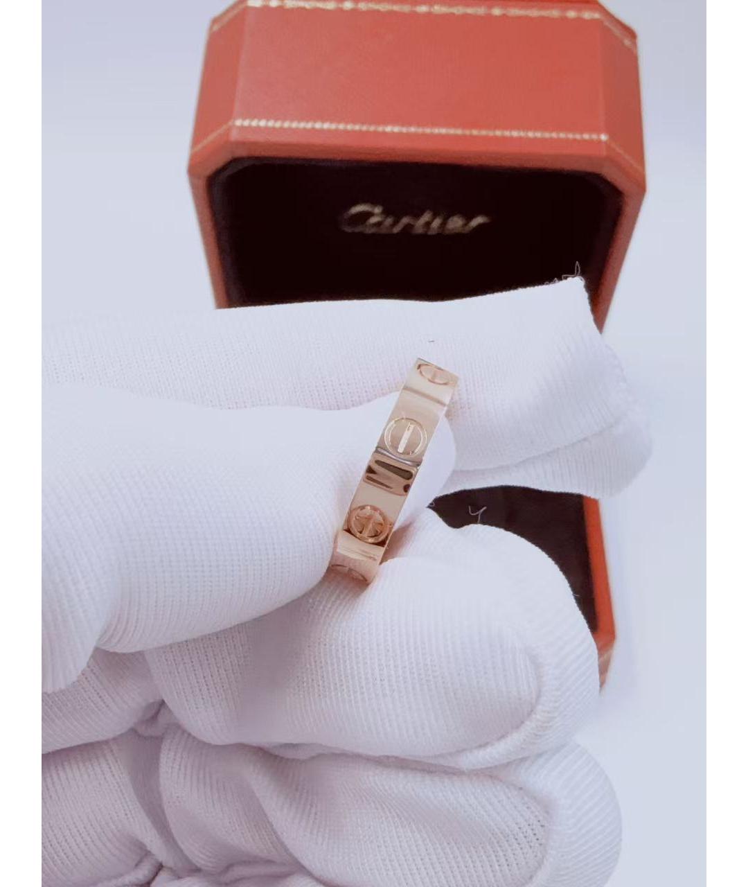 CARTIER Золотое кольцо из розового золота, фото 2