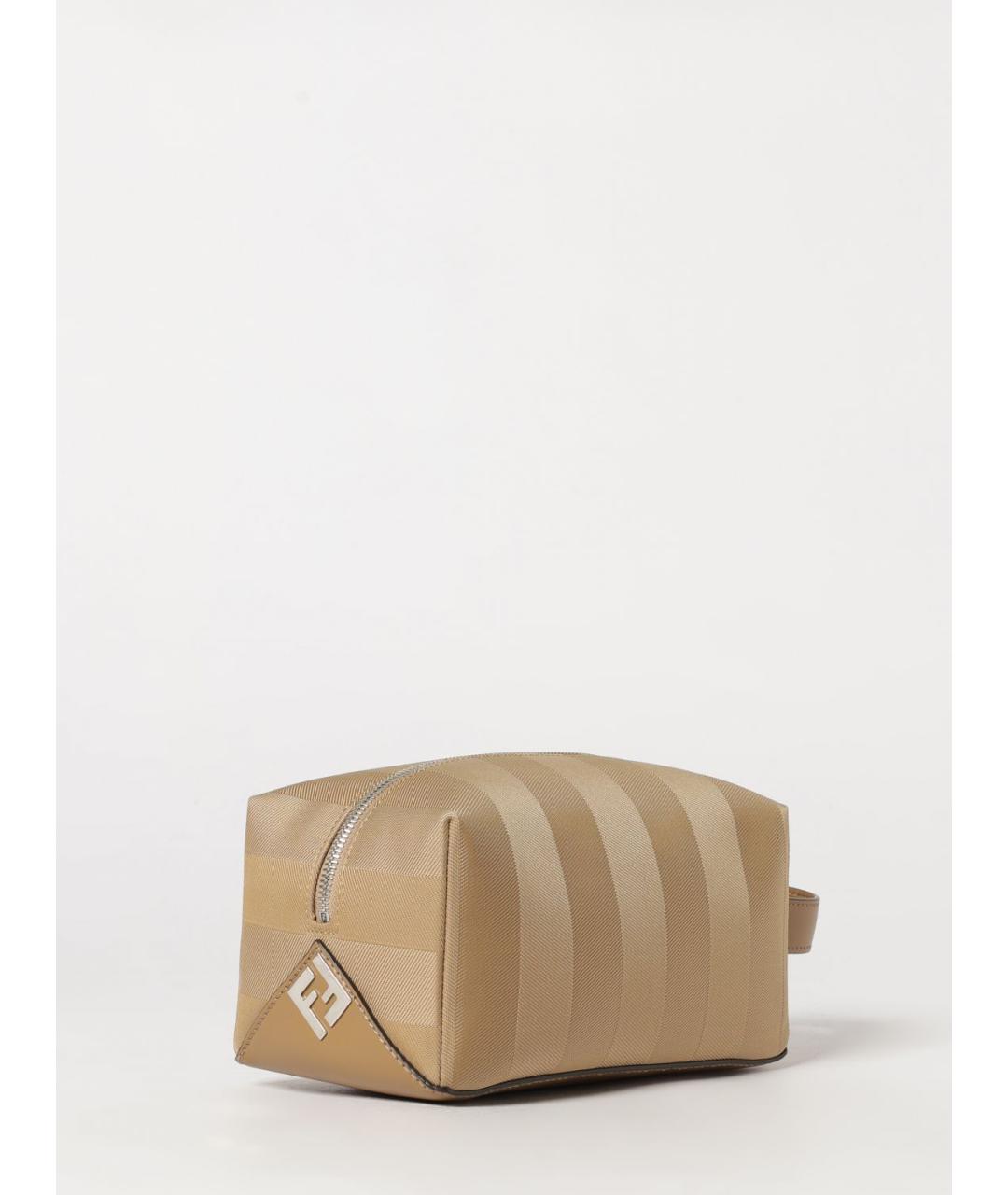 FENDI Бежевая барсетка, фото 2