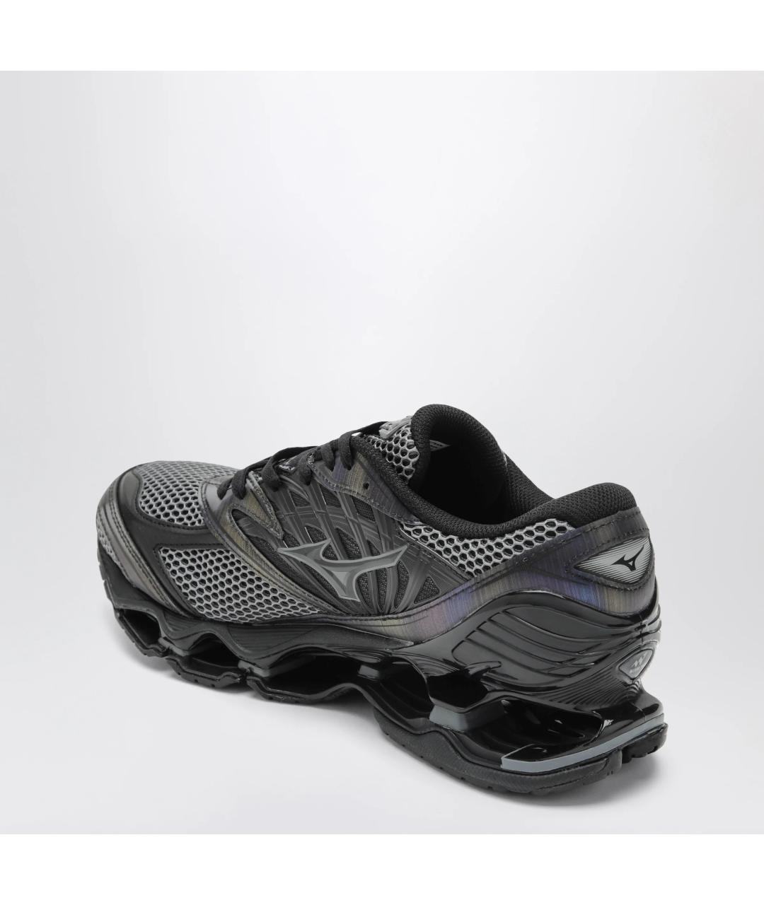 MIZUNO Черные синтетические низкие кроссовки / кеды, фото 2