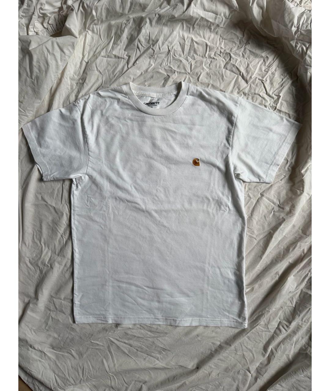 CARHARTT Белая хлопковая футболка, фото 7