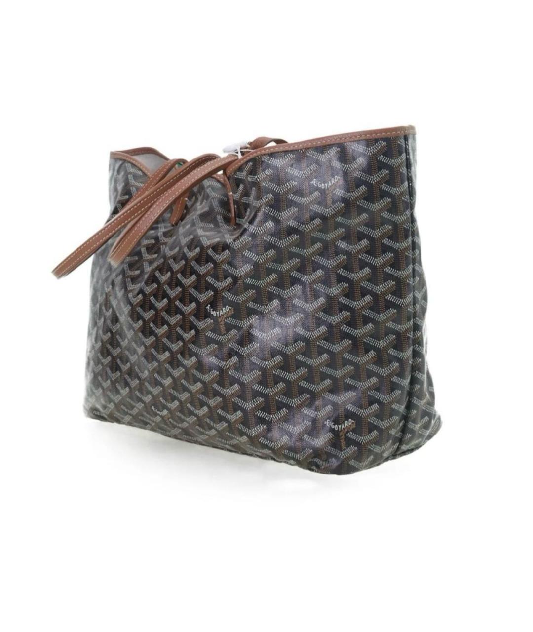 GOYARD Коричневая сумка тоут, фото 4