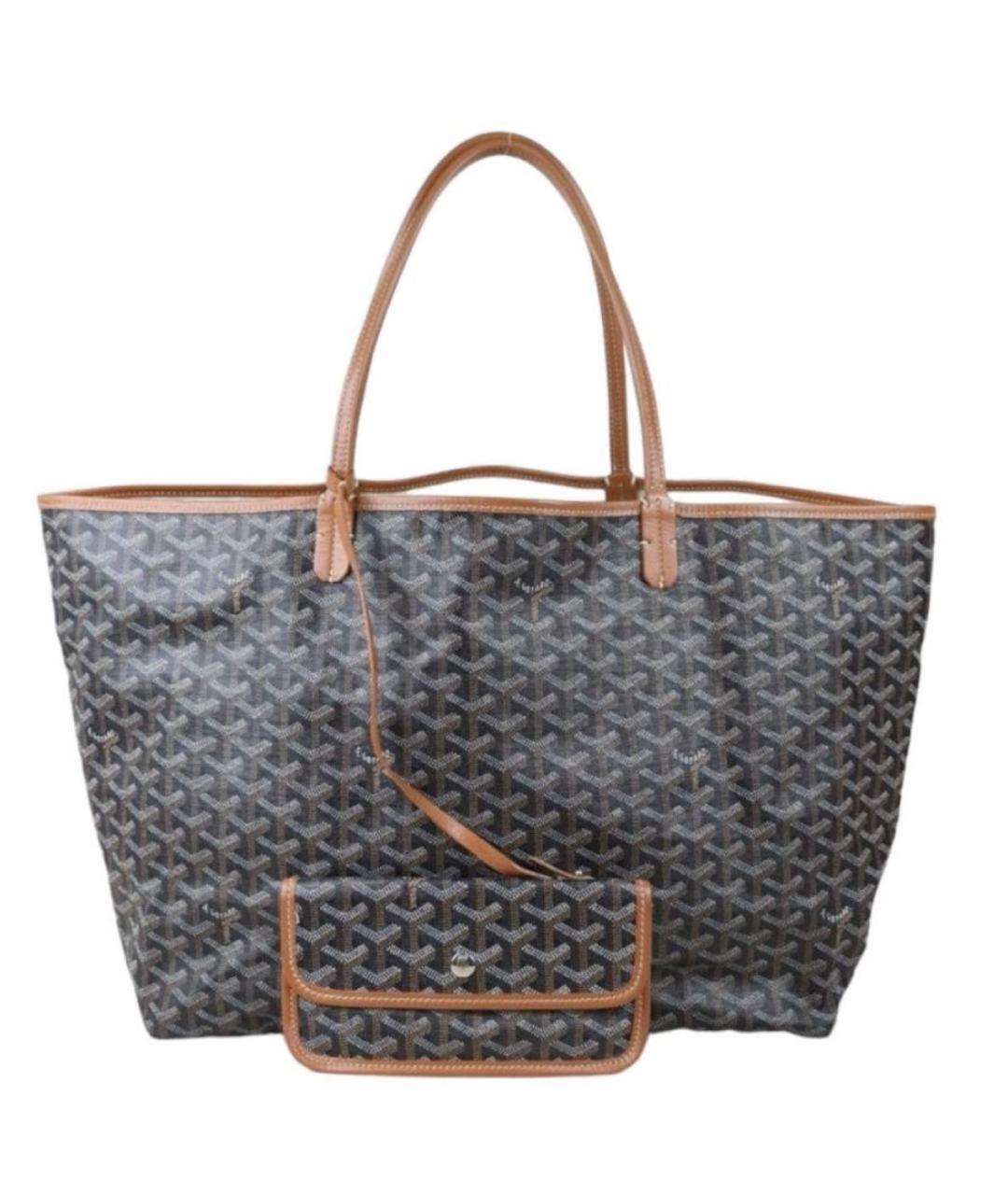 GOYARD Коричневая сумка тоут, фото 6