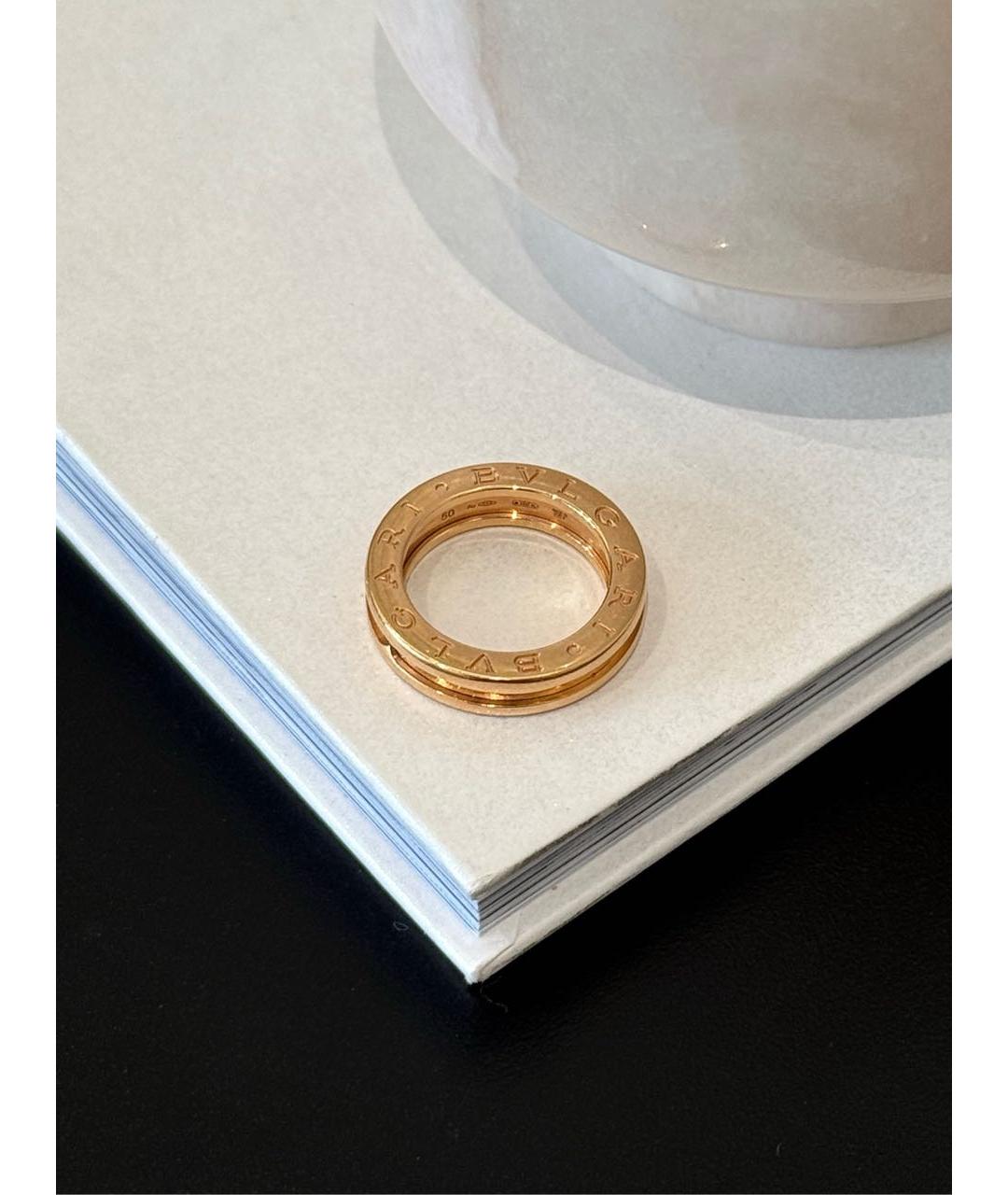 BVLGARI Золотое кольцо из розового золота, фото 3