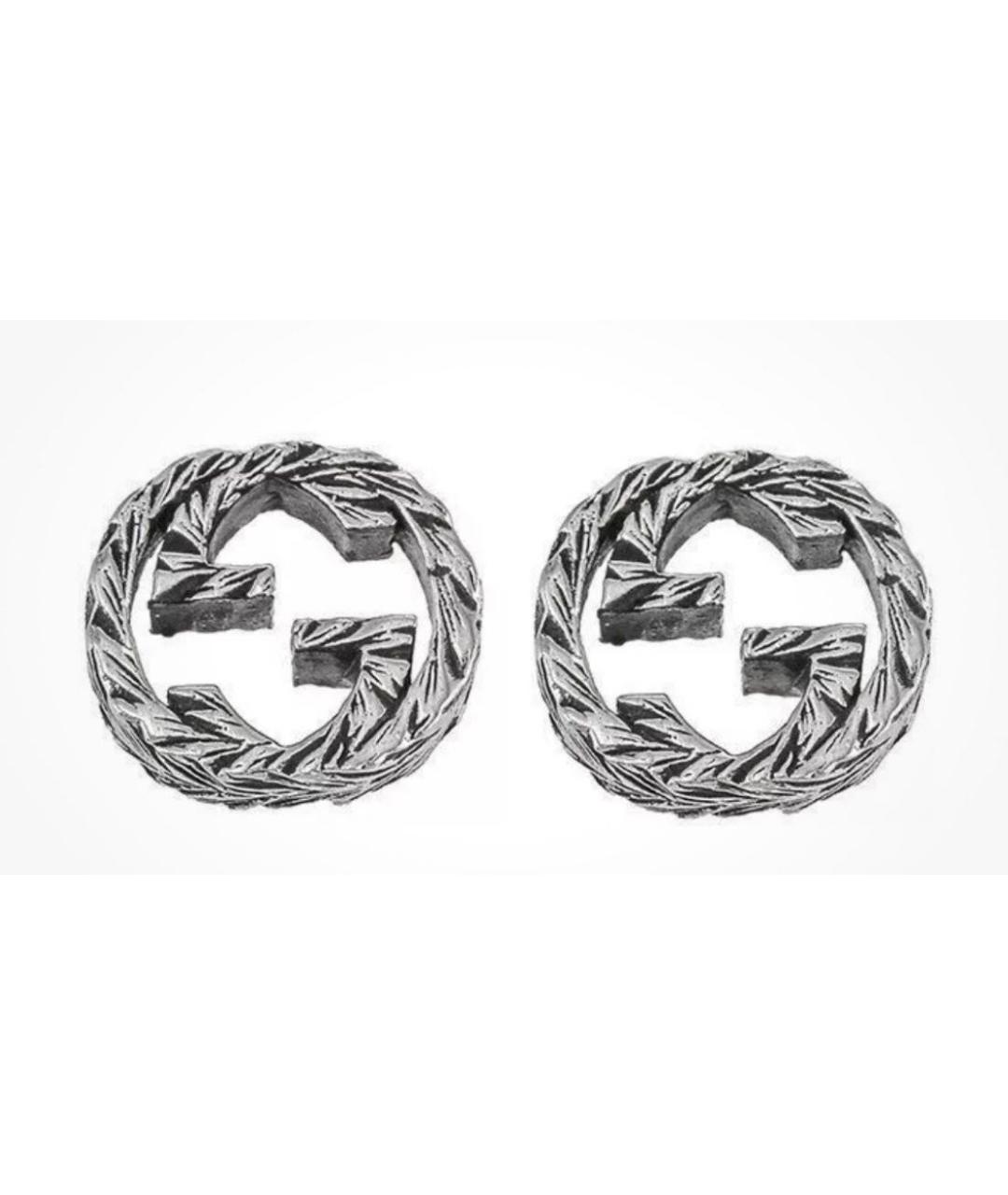 GUCCI Серебряные серебряные серьги, фото 1