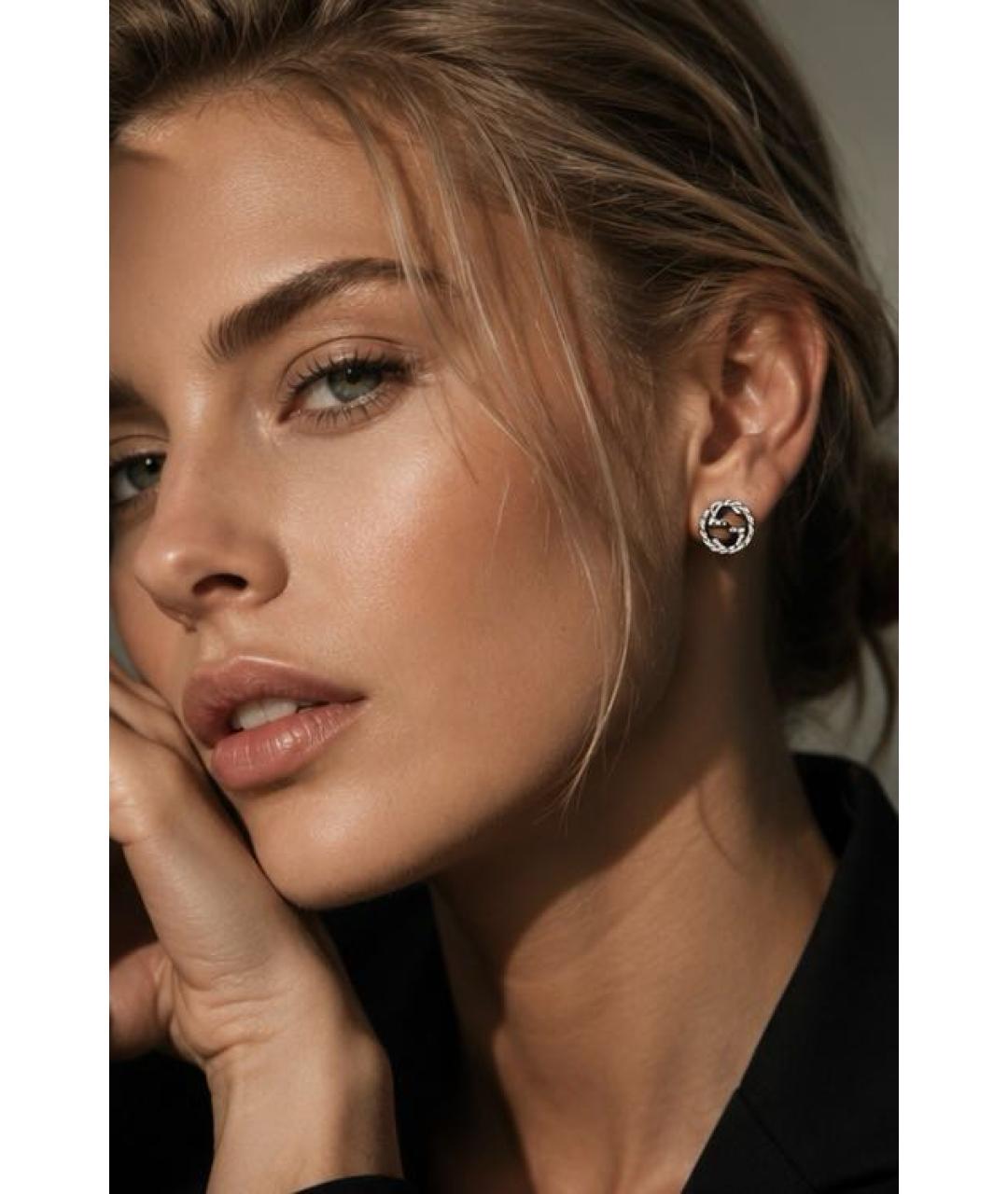 GUCCI Серебряные серебряные серьги, фото 4