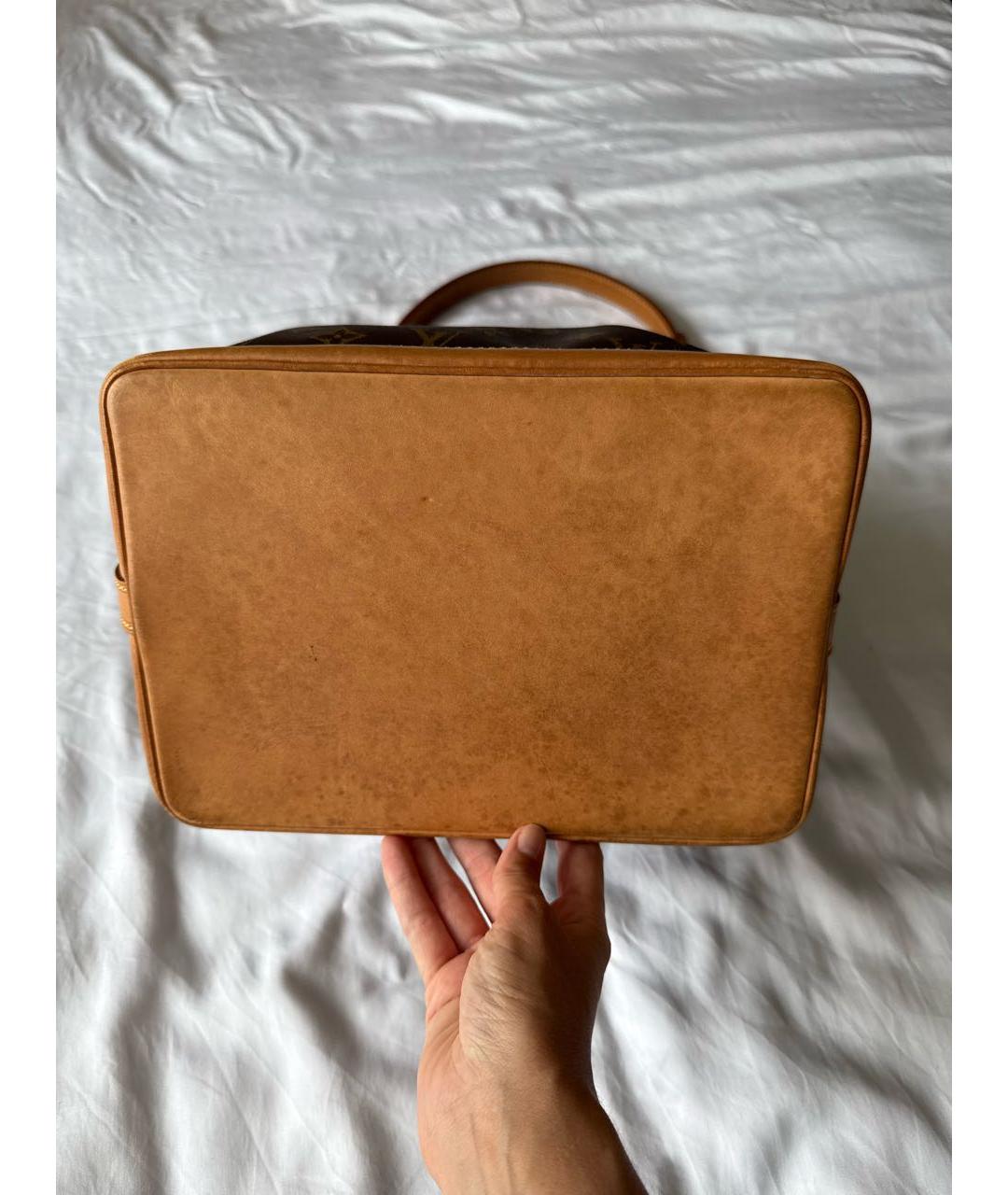 LOUIS VUITTON Коричневая канва сумка через плечо, фото 8
