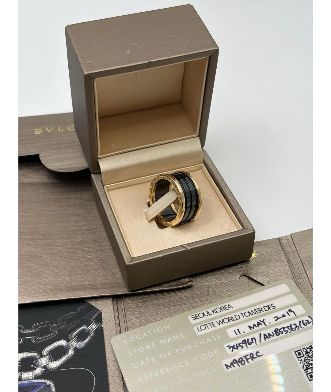 BVLGARI Золотое кольцо из розового золота, фото 3