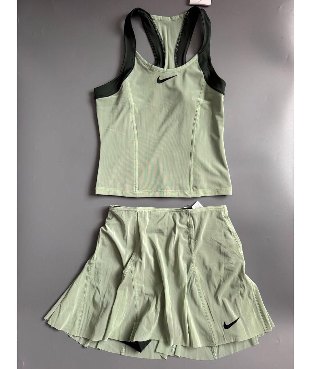 NIKE Зеленый полиэстеровый спортивные костюмы, фото 4