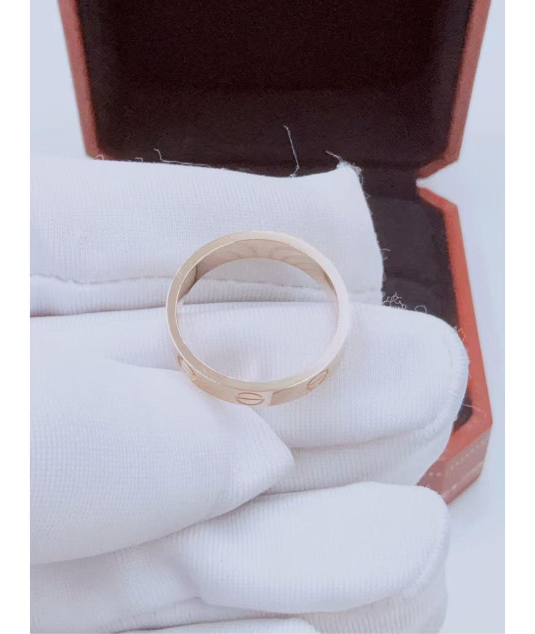 CARTIER Золотое кольцо из розового золота, фото 4