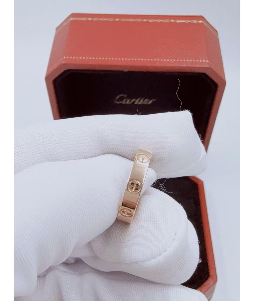 CARTIER Золотое кольцо из розового золота, фото 4