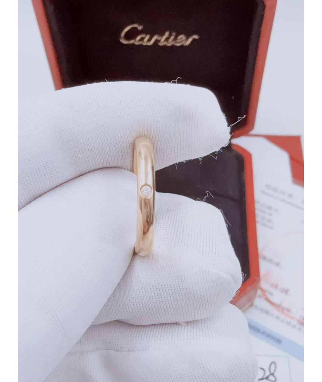CARTIER Золотое кольцо из розового золота, фото 3