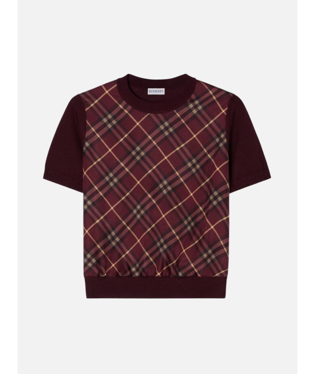 BURBERRY Мульти шерстяной джемпер / свитер, фото 4