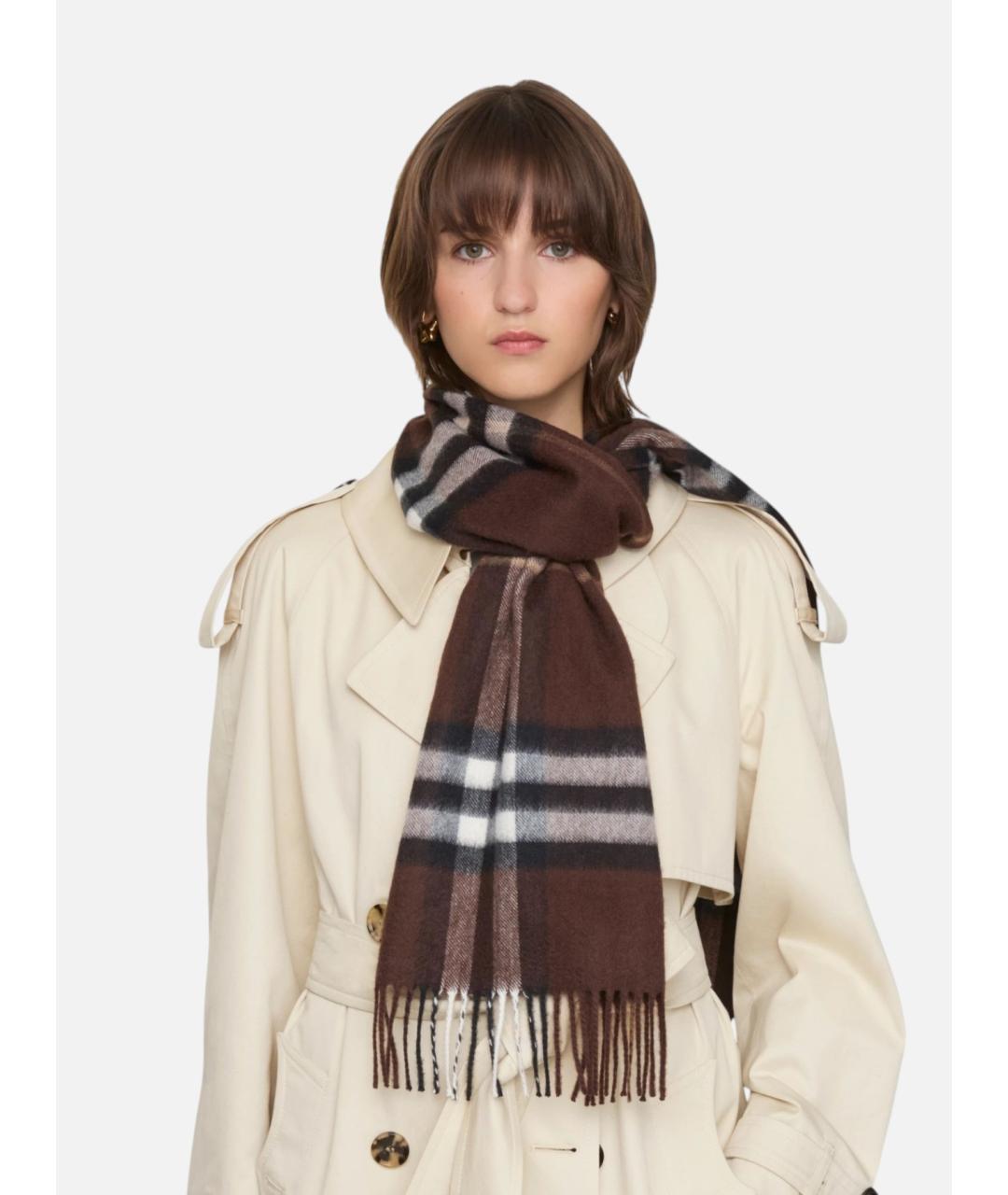 BURBERRY Мульти кашемировый шарф, фото 3