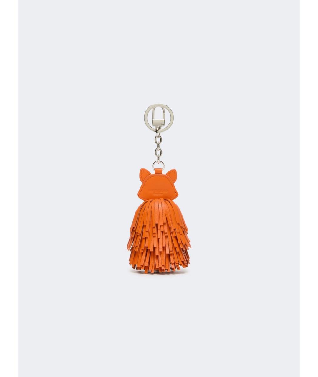 WEEKEND MAX MARA Оранжевый брелок, фото 4