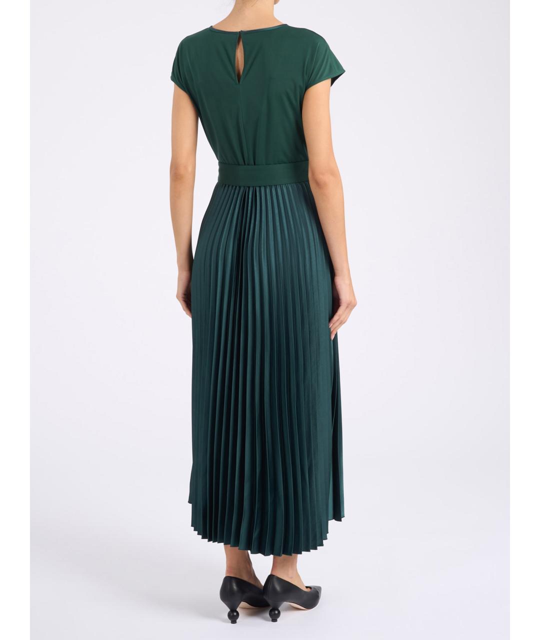 WEEKEND MAX MARA Зеленое полиамидовое повседневное платье, фото 3