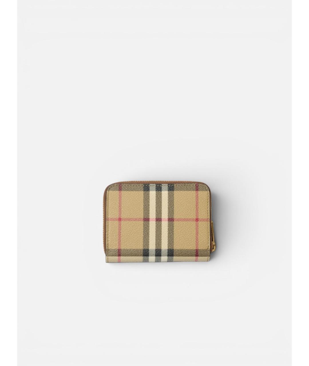 BURBERRY Бежевый кошелек, фото 2