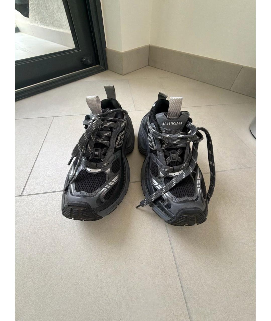 BALENCIAGA Серые кроссовки, фото 2