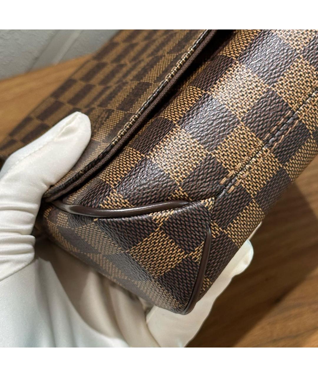 LOUIS VUITTON Коричневая сумка на плечо, фото 3