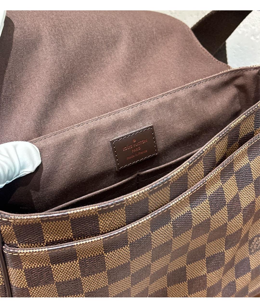 LOUIS VUITTON Коричневая сумка на плечо, фото 4