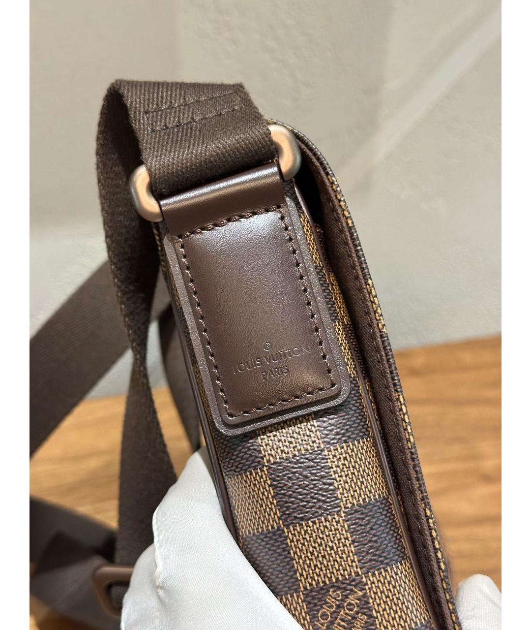 LOUIS VUITTON Коричневая сумка на плечо, фото 2