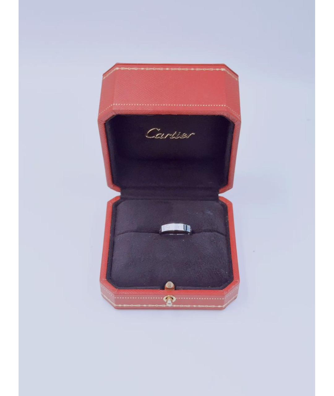 CARTIER Серебряное кольцо из белого золота, фото 5