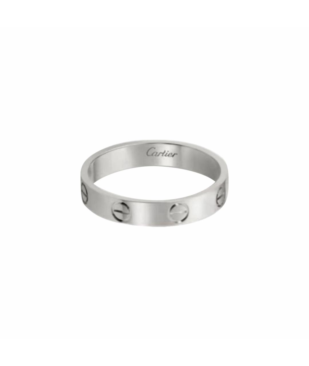 CARTIER Серебряное кольцо из белого золота, фото 1