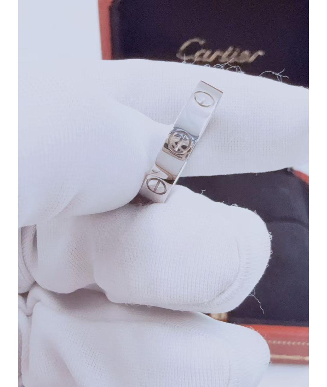 CARTIER Серебряное кольцо из белого золота, фото 3