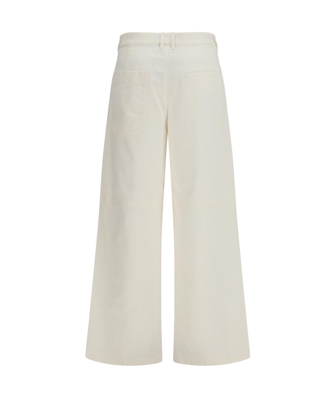 'S MAX MARA Хлопковые прямые брюки, фото 2