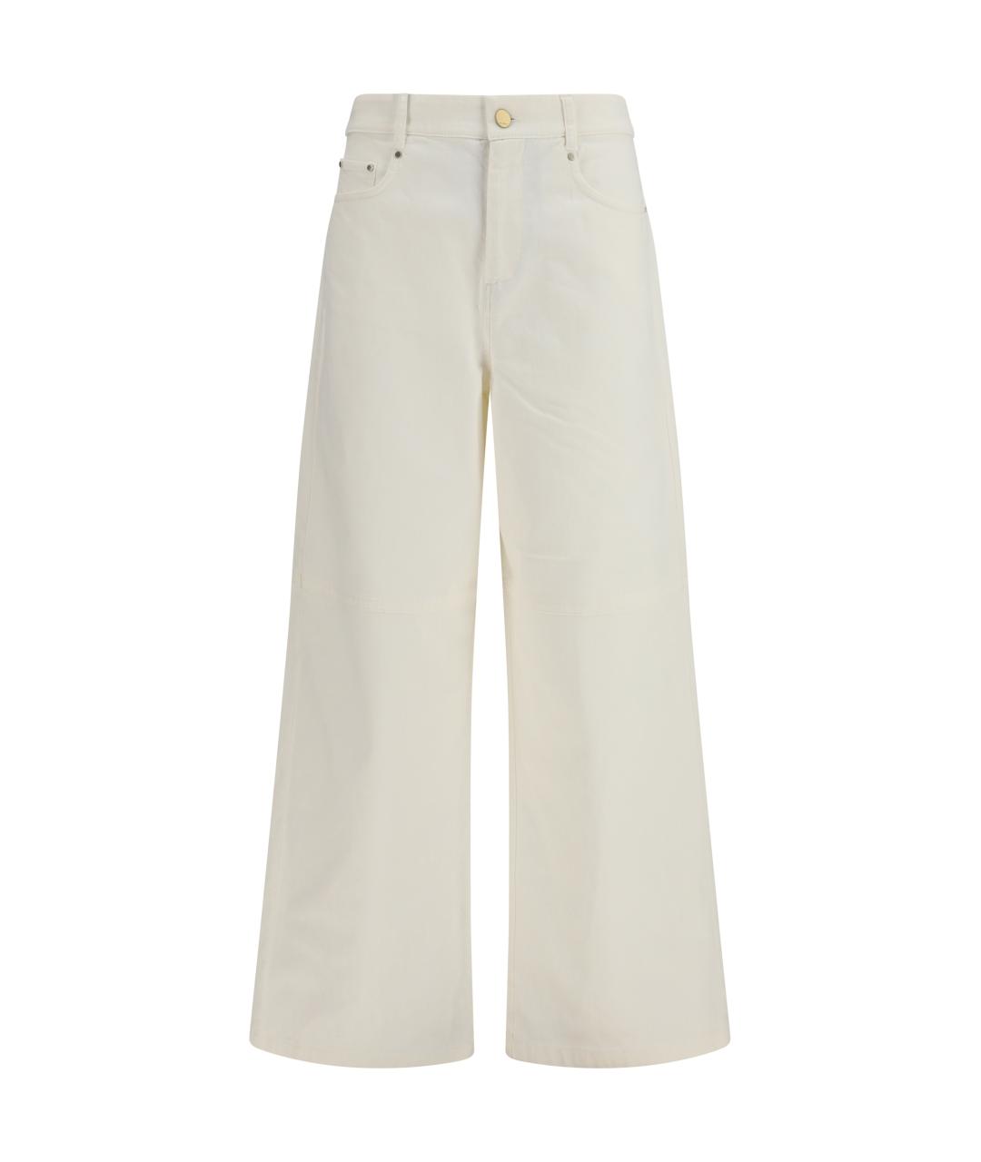 'S MAX MARA Хлопковые прямые брюки, фото 1