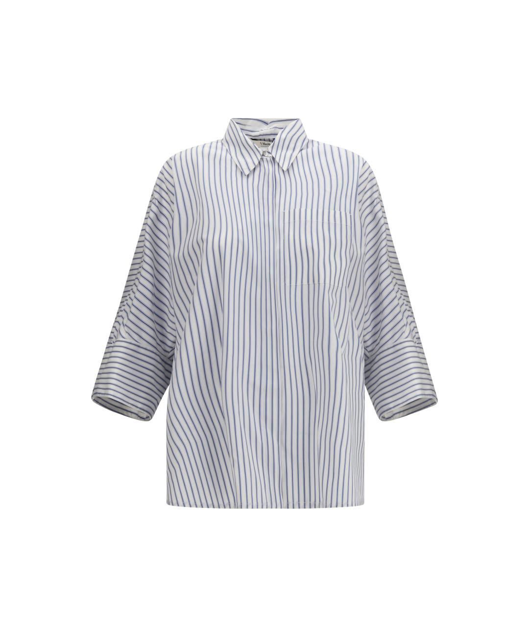'S MAX MARA Мульти хлопковая рубашка, фото 1