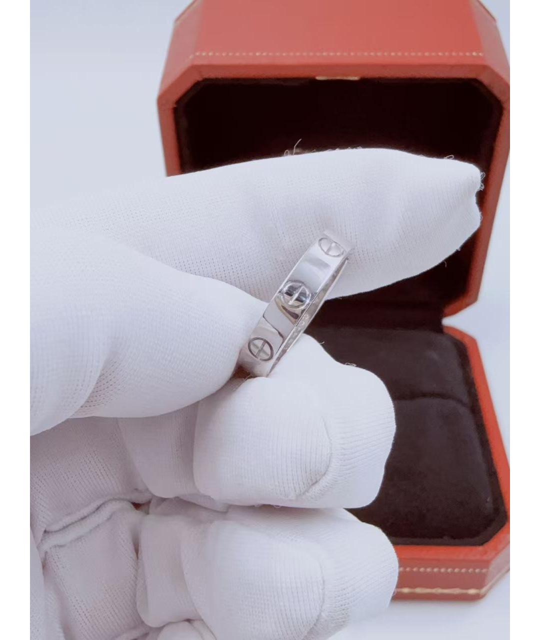 CARTIER Серебряное кольцо из белого золота, фото 5