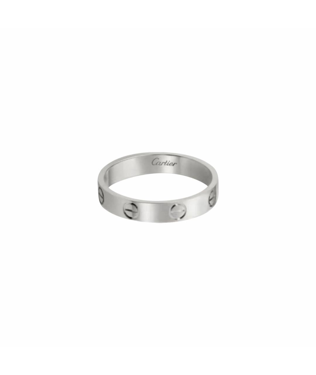 CARTIER Серебряное кольцо из белого золота, фото 6