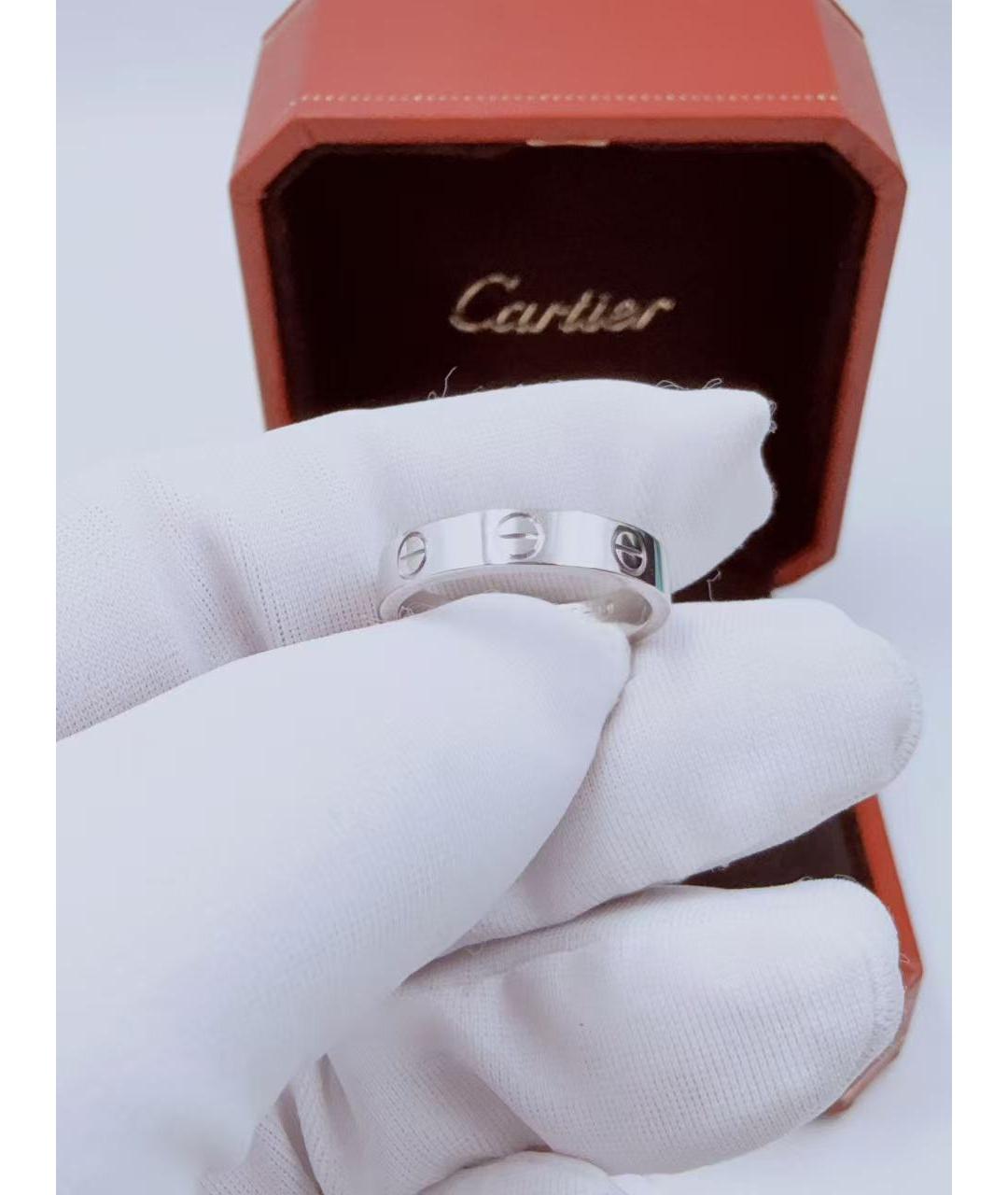 CARTIER Серебряное кольцо из белого золота, фото 3