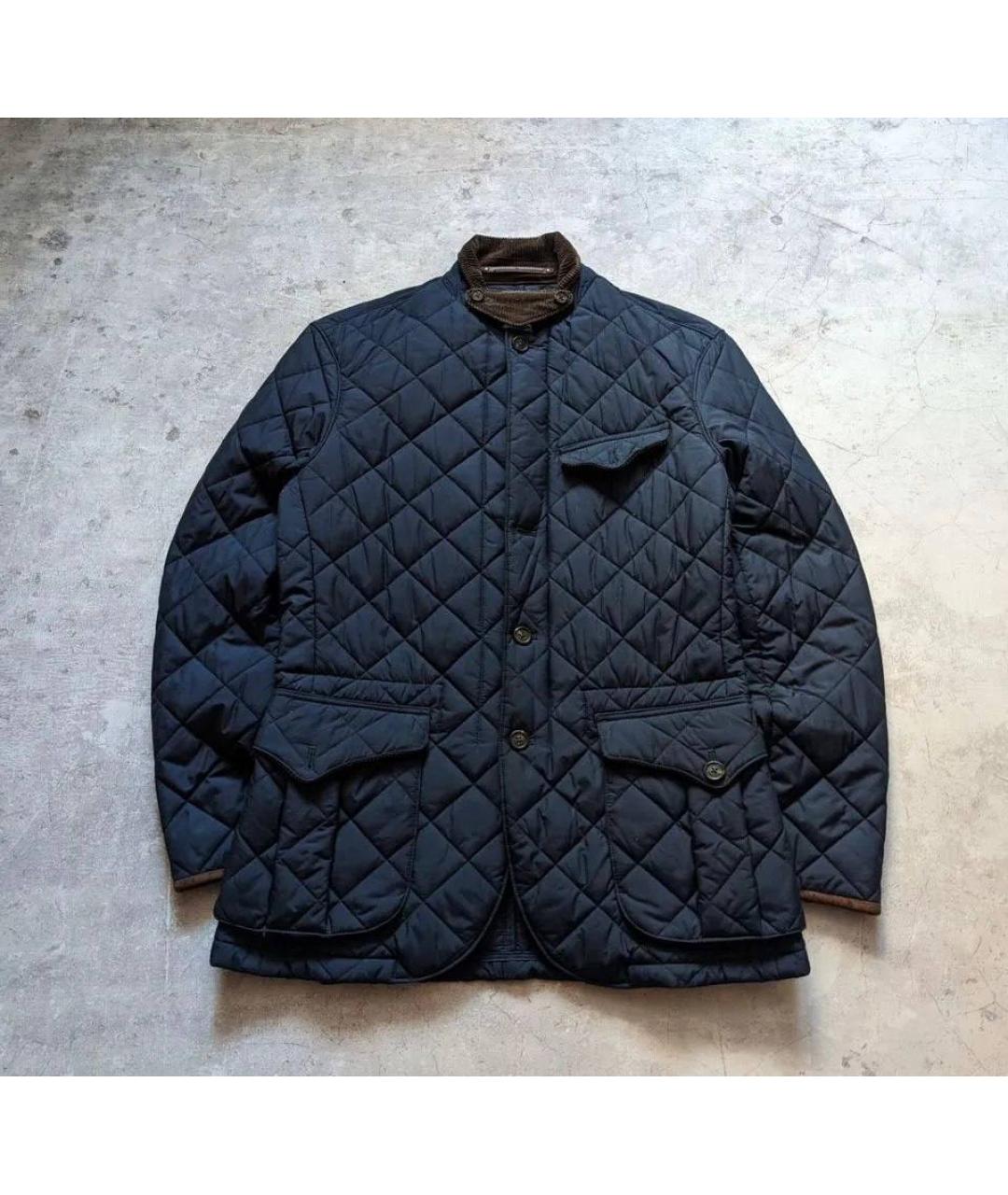 POLO RALPH LAUREN Синяя полиэстеровая куртка, фото 8