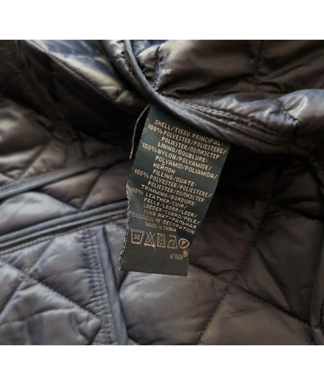 POLO RALPH LAUREN Синяя полиэстеровая куртка, фото 7