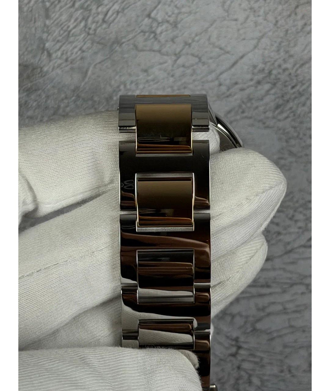 CARTIER Белые часы из желтого золота, фото 6