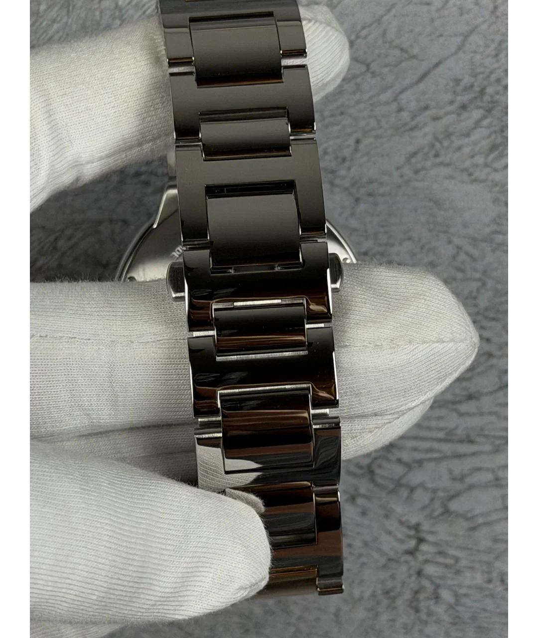 CARTIER Белые часы из желтого золота, фото 7