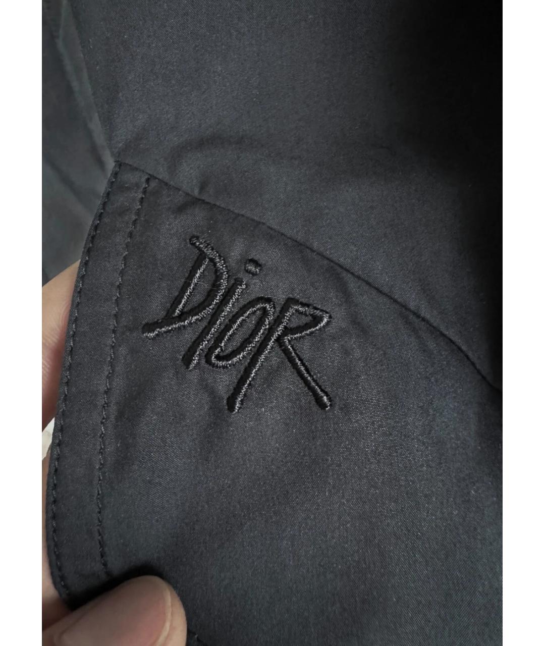 CHRISTIAN DIOR Черная хлопковая парка, фото 6