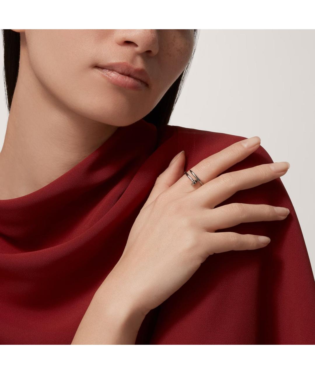 CARTIER Серебряное кольцо из белого золота, фото 2