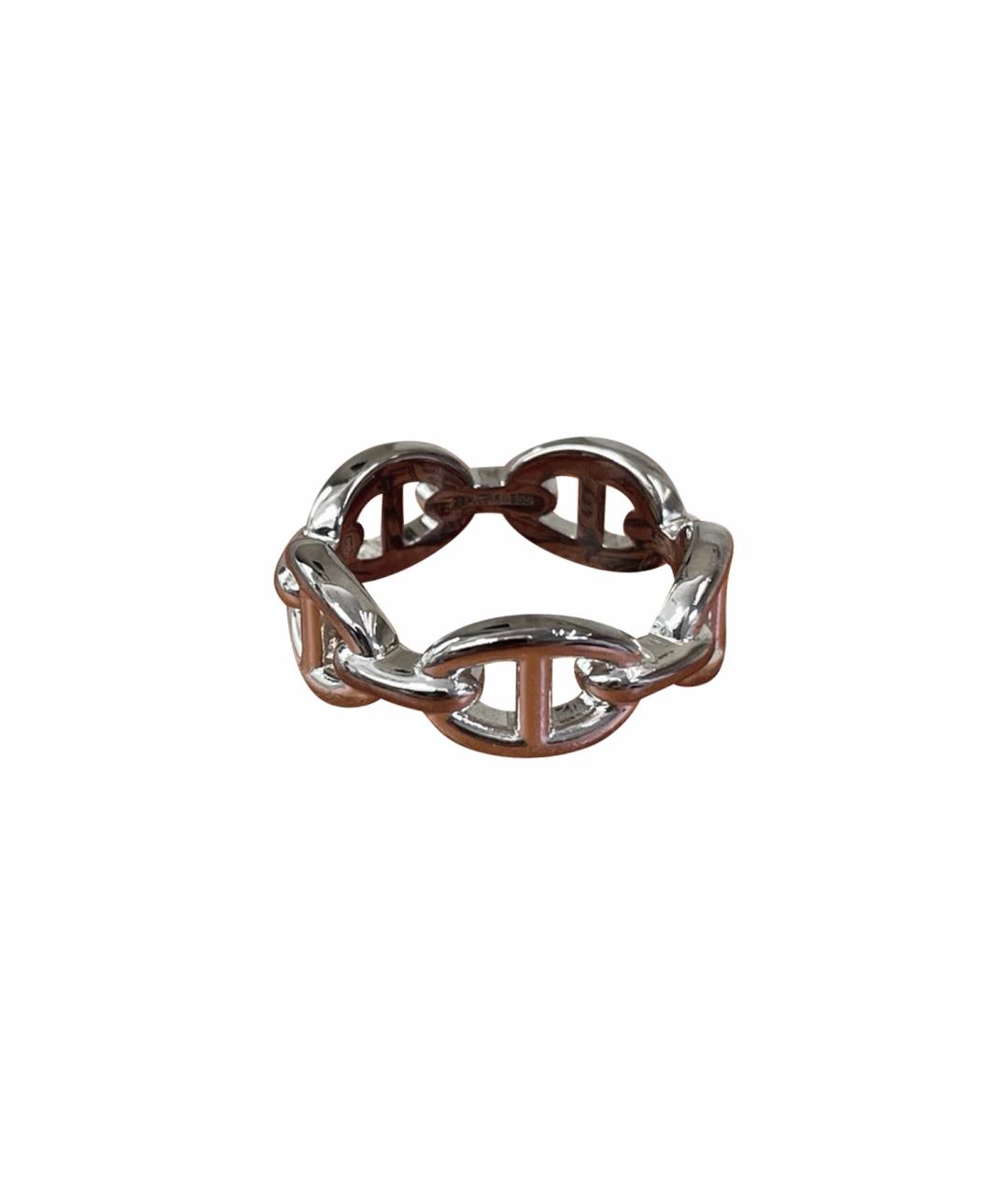 HERMES Серебряное кольцо, фото 1