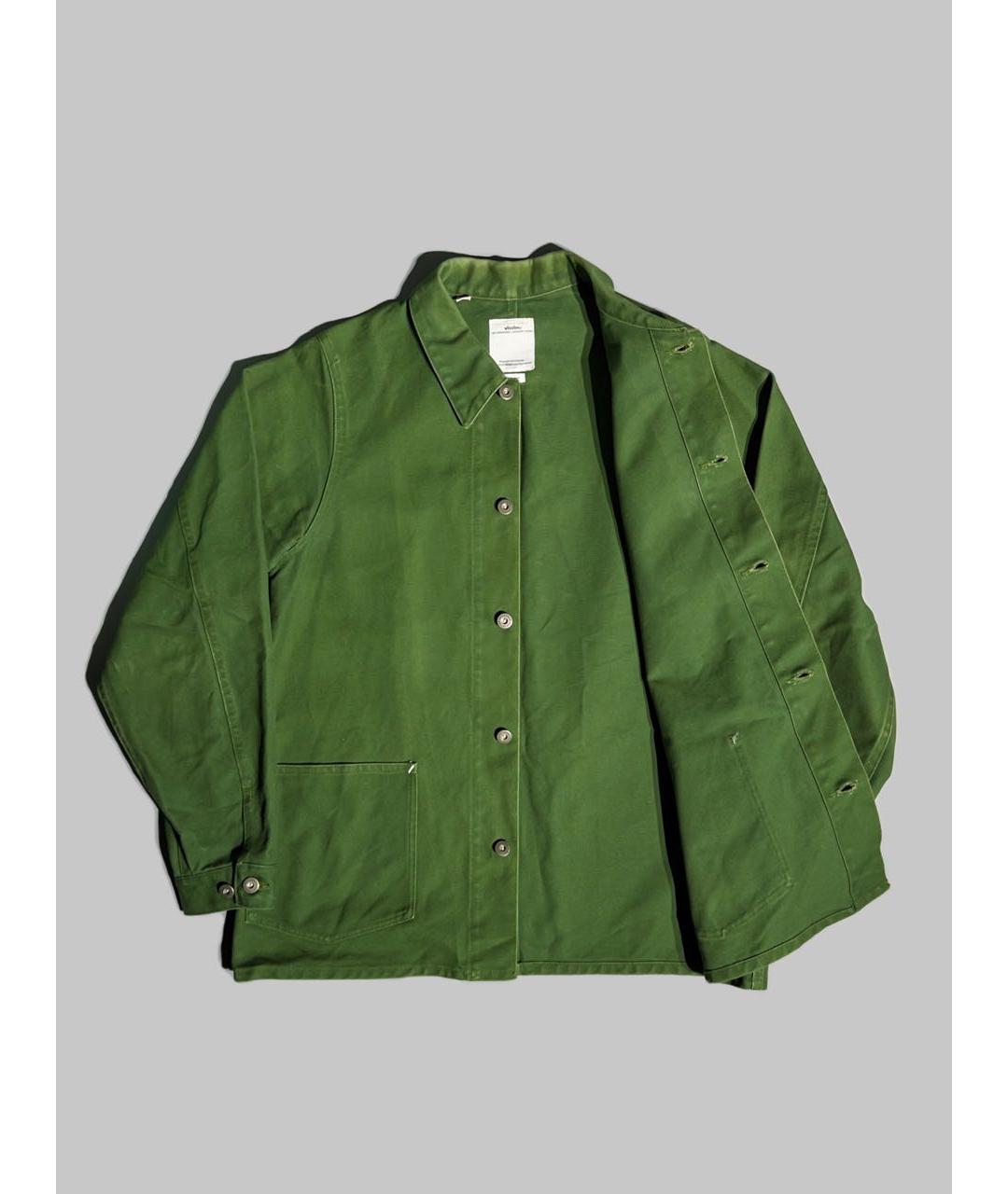 VISVIM Зеленая хлопковая куртка, фото 5